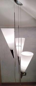 TVE - Mauro Marzollo - Plafondlamp - Opaline glas - Chroom, Antiek en Kunst