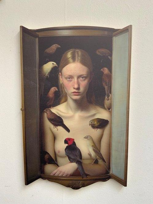 Francien Krieg - Soft captivity, Antiek en Kunst, Kunst | Schilderijen | Modern