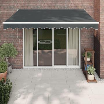 vidaXL Luifel elektrisch uitschuifbaar 3,5x2,5 m, Verzenden