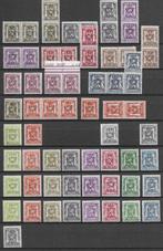 België 1939/1963 - Voorraad voorafgestempelde postzegels,, Gestempeld