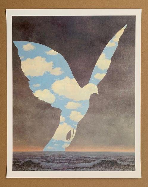 René Magritte (1898-1967) - Le grande famille, 1947 -, Antiek en Kunst, Kunst | Tekeningen en Fotografie