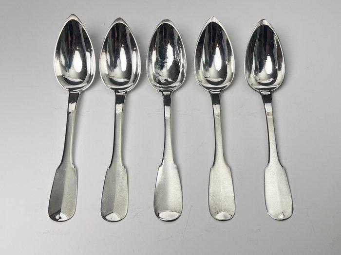 Henri-Louis Chenailler Paris - Ménagère (5) - Empire, Antiek en Kunst, Antiek | Zilver en Goud