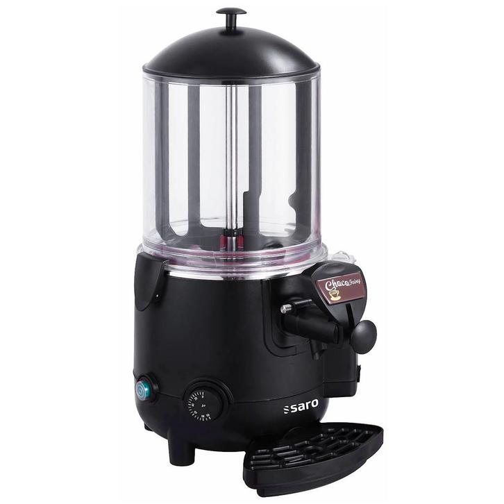 Chocolademelkdispenser | MILA | Zwart | 10L | 30°C/90°C |, Zakelijke goederen, Horeca | Keukenapparatuur, Nieuw in verpakking