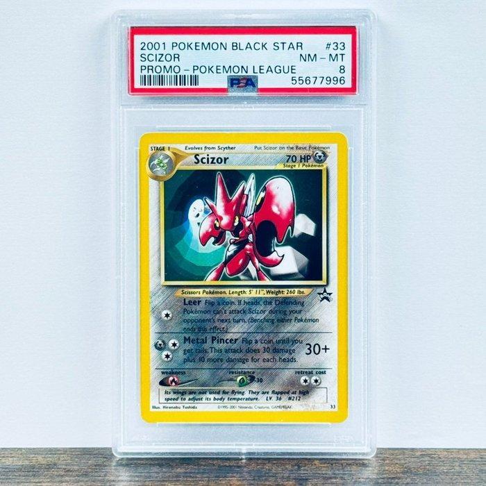 Pokémon Graded card - Scizor 33 - Pokémon - PSA 8, Hobby en Vrije tijd, Verzamelkaartspellen | Pokémon