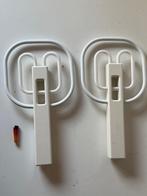 Lampe murale - Plastique - Paire dappliques murales, années