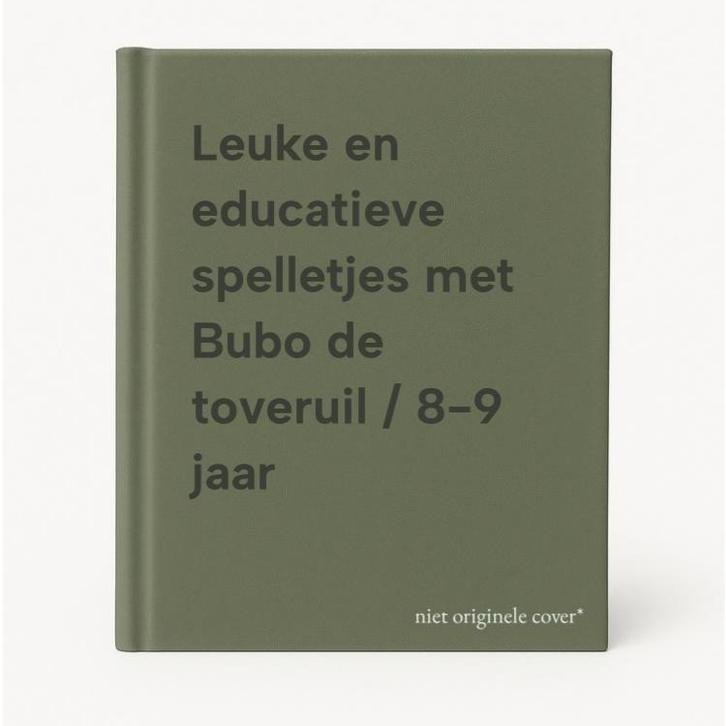 Leuke en educatieve spelletjes met Bubo de toveruil / 8-9, Boeken, Kinderboeken | Baby's en Peuters, Zo goed als nieuw, Verzenden