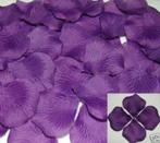 Blad zijde blaadjes purple rozenblaadjes / pakje purpl, Nieuw