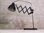 Schaarlamp - Vintage werkplaatsschaarlamp - IJzer (gegoten),, Antiek en Kunst