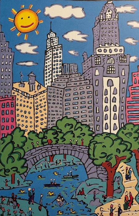 James Rizzi (1950-2011) - Sunday in Central Park, Antiek en Kunst, Antiek | Overige Antiek