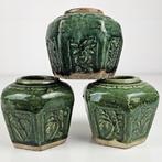 Gemberpot (3) - Aardewerk - Shiwan gemberpotten, Antiek en Kunst