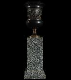 Urn - Copa - Gepatineerd brons - Grand Tour, brons/marmer