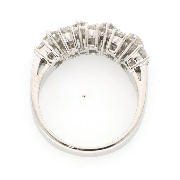 Zonder Minimumprijs - Ring - 18 karaat Witgoud - 1.95ct. tw., Handtassen en Accessoires, Ringen
