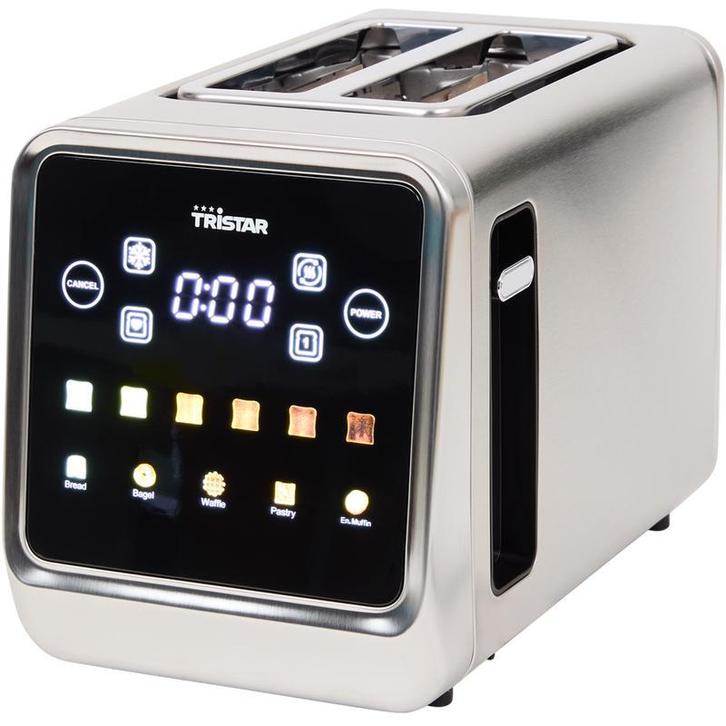 Luxe digitale toaster - Tristar - 26 x 15,5 x 18 cm | 850, Elektronische apparatuur, Broodroosters, Nieuw, Verzenden