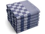 Veiling - 144x Prof. Horeca Theedoek Blauw/Zwart
