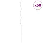 vidaXL Plantenstok spiraal 110 cm gegalvaniseerd staal 50 st, Verzenden, Nieuw