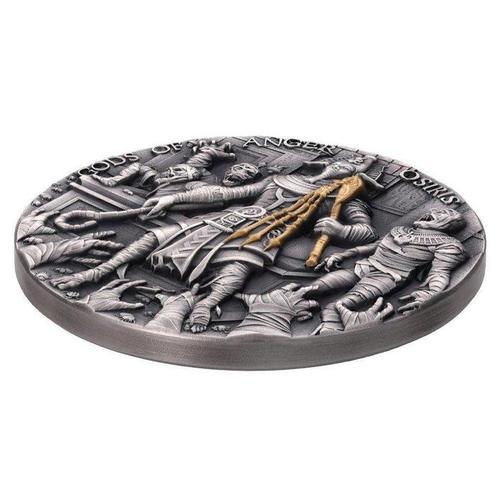 Niue. 5 Dollars 2023 Freya Osiris Gods of Anger, 2 Oz (.999), Postzegels en Munten, Munten | Europa | Niet-Euromunten