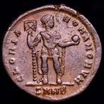 Romeinse Rijk. Arcadius (383-408 n.Chr.). Maiorina Nicomedia, Postzegels en Munten
