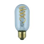 LED tube spiraal lamp 4W Tubular Helder glas Dimbaar Warm, Maison & Meubles, Verzenden