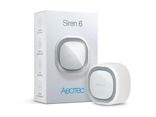 Aeotec Siren 6, Bricolage & Construction, Systèmes d'alarme, Autres types, Enlèvement ou Envoi