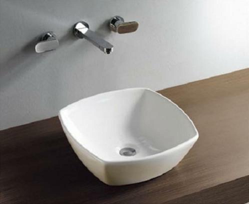 Sanifun wastafel Hardy 420 x 420 x 135 mm, Maison & Meubles, Salle de bain | Linge de bain & Accessoires