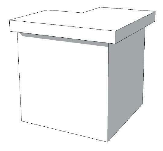 *TIP* U-Frame Thin C-PUT-011 Toonbank, Zakelijke goederen, Kantoor en Winkelinrichting | Winkel en Inventaris, Ophalen of Verzenden