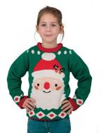kerst trui met kerstman voor kids, Ophalen of Verzenden, Nieuw
