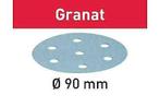 Festool Granat schuurpapier StickFix schijven 90mm STF D90 m, Nieuw, Verzenden