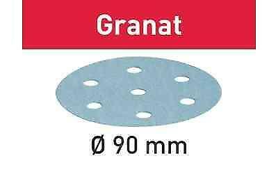 Festool Granat schuurpapier StickFix schijven 90mm STF D90 m, Doe-het-zelf en Bouw, Verf, Beits en Lak, Nieuw, Verzenden