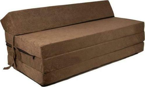 Opvouwbaar matras met hoofdkussen - Wasbare hoes - 200cm x 1