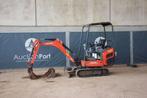 Veiling: Minigraver Kubota KX015-4 Diesel 9.6kW 2016, Ophalen