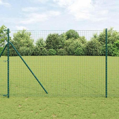 vidaXL Tuinpalen 26 Stuks Groen Ø32 mm 200 cm Gegalvaniseerd, Tuin en Terras, Palen, Balken en Planken, Nieuw, Verzenden