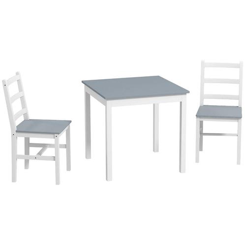 TRUUSK 3-delige Keukentafelset - Compact en Stijlvol - Voor, Huis en Inrichting, Tafels | Eettafels, Verzenden