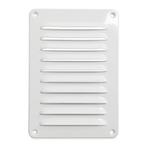 Aluminium schoepenrooster opbouw 150 x 215mm - WIT (1-1521W), Doe-het-zelf en Bouw, Verzenden, Nieuw