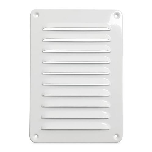 Aluminium schoepenrooster opbouw 150 x 215mm - WIT (1-1521W), Doe-het-zelf en Bouw, Ventilatie en Afzuiging, Nieuw, Verzenden