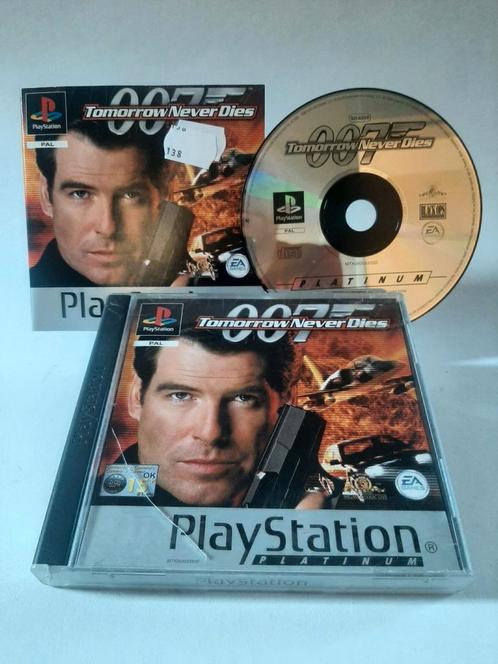 Tomorrow Never Dies 007 Platinum Edition Playstation 1, Consoles de jeu & Jeux vidéo, Jeux | Sony PlayStation 1, Enlèvement ou Envoi