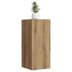 vidaXL Tv-meubelen 2 st 30,5x30x60 cm bewerkt hout, Huis en Inrichting, Kasten |Televisiemeubels, Verzenden, Nieuw