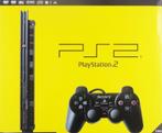 Playstation 2 Console Slim Zwart + Sony Controller in Doos, Consoles de jeu & Jeux vidéo, Consoles de jeu | Sony PlayStation 2