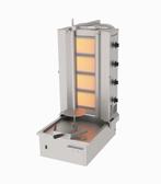 Naomi Grills, EC.U.4.G, Gas Döner Grill, 4 branders, motor, Nieuw in verpakking