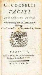 Tacite - C. Cornelii Taciti Quae Exstant Opera - 1779, Antiek en Kunst
