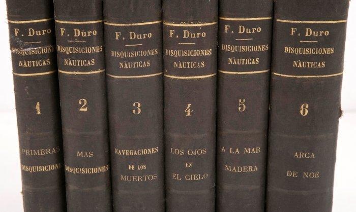 Cesáreo Fernández Duro - Disquisiciones naúticas - 1876-1881, Antiek en Kunst, Antiek | Boeken en Manuscripten