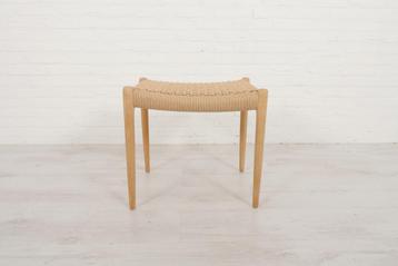 Vintage ottoman | Niels Otto Moller | Eiken | Model 80A, Huis en Inrichting, Stoelen, Ophalen of Verzenden, Nieuw