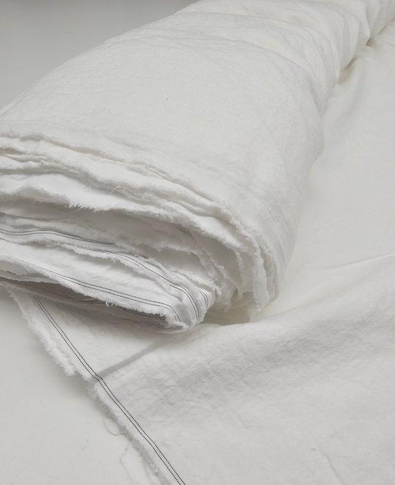 100% puur lino original delavè niet strijken - 300x100cm -, Antiek en Kunst, Antiek | Tapijten, Tafelkleden en Textiel