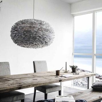 Hanglamp lichtgrijs | Umage Eos x-large | met koordset, Huis en Inrichting, Lampen | Hanglampen, Overige materialen, 50 tot 75 cm