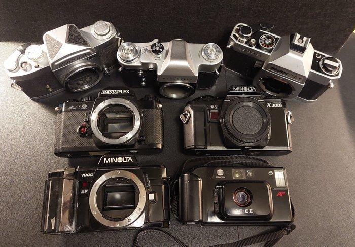 Revue, Miranda, Minolta X-300s / 7000AF / AF-E1 / 2000CL /, Audio, Tv en Foto, Fotocamera's Analoog