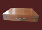 Doos - Hout, Messing - Coffret kunstenaars-schilders, Antiek en Kunst
