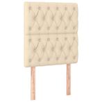 Hoofdbord Set Creme 80cm | Nu met 26% korting! OP = OP, Verstelbaar, Verzenden, Nieuw, 80 cm