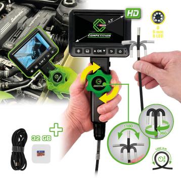 Competition Inspectiecamera HD-videoscoopset Ø6,0mm beschikbaar voor biedingen