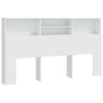 Hoofdbordkast 180cm Wit | Retour Deal | 55% Korting, Huis en Inrichting, Slaapkamer | Bedden, Verzenden, Wit, Nieuw, 190 cm of minder