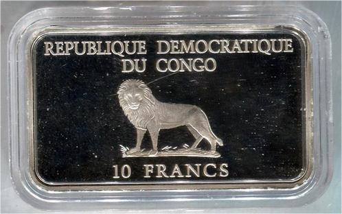 Republique Democratique du Congo 10 francs 2004- Pope Joh..., Postzegels en Munten, Munten | Amerika, Verzenden