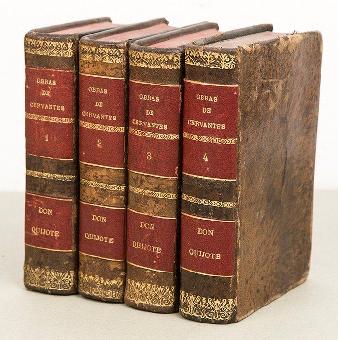 Miguel de Cervantes - Obras de Cervantes. Don Quijote de la, Antiek en Kunst, Antiek | Boeken en Manuscripten